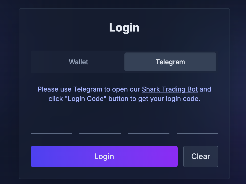 Log in with Telegram