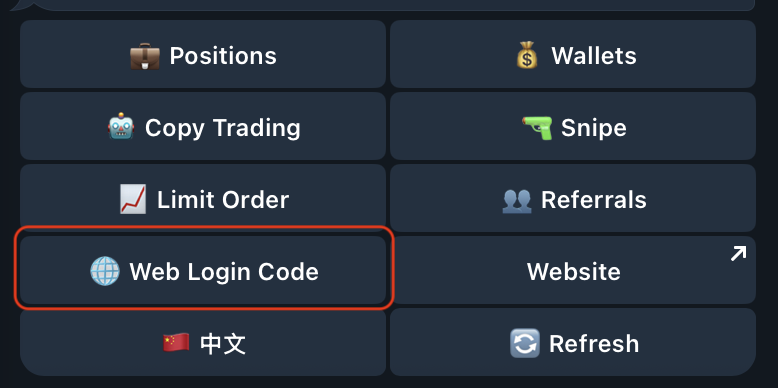 Login code